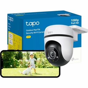 Tapo 1080p Full HD Pan/Tilt WiFi Outdoor Security Camera, 360 Smart Person/Motion Detection, IP65 Weatherproof, Night Vision, Cloud &SD Card Storage, Works with Alexa & Google Home (TC40) digital cameras, buy mirrorless camera, compact cameras sale