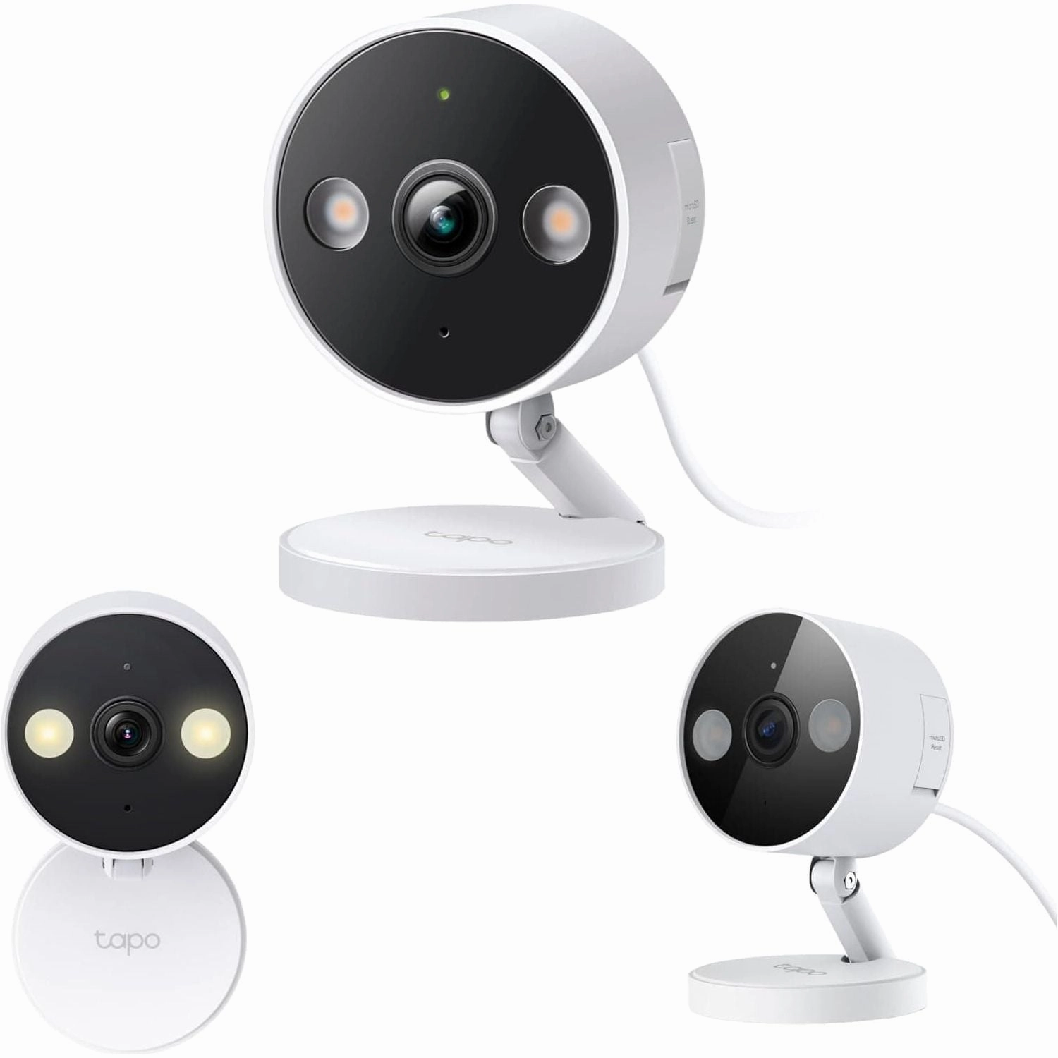 Tapo 2K Indoor/Outdoor Wi-Fi Home Security Camera, IP66 Weatherproof, AI&Baby Cry Detection, Colour Night Vision, Cloud & SD Card Storage up to 512G, work with Amazon Alexa & Google (Tapo C120)