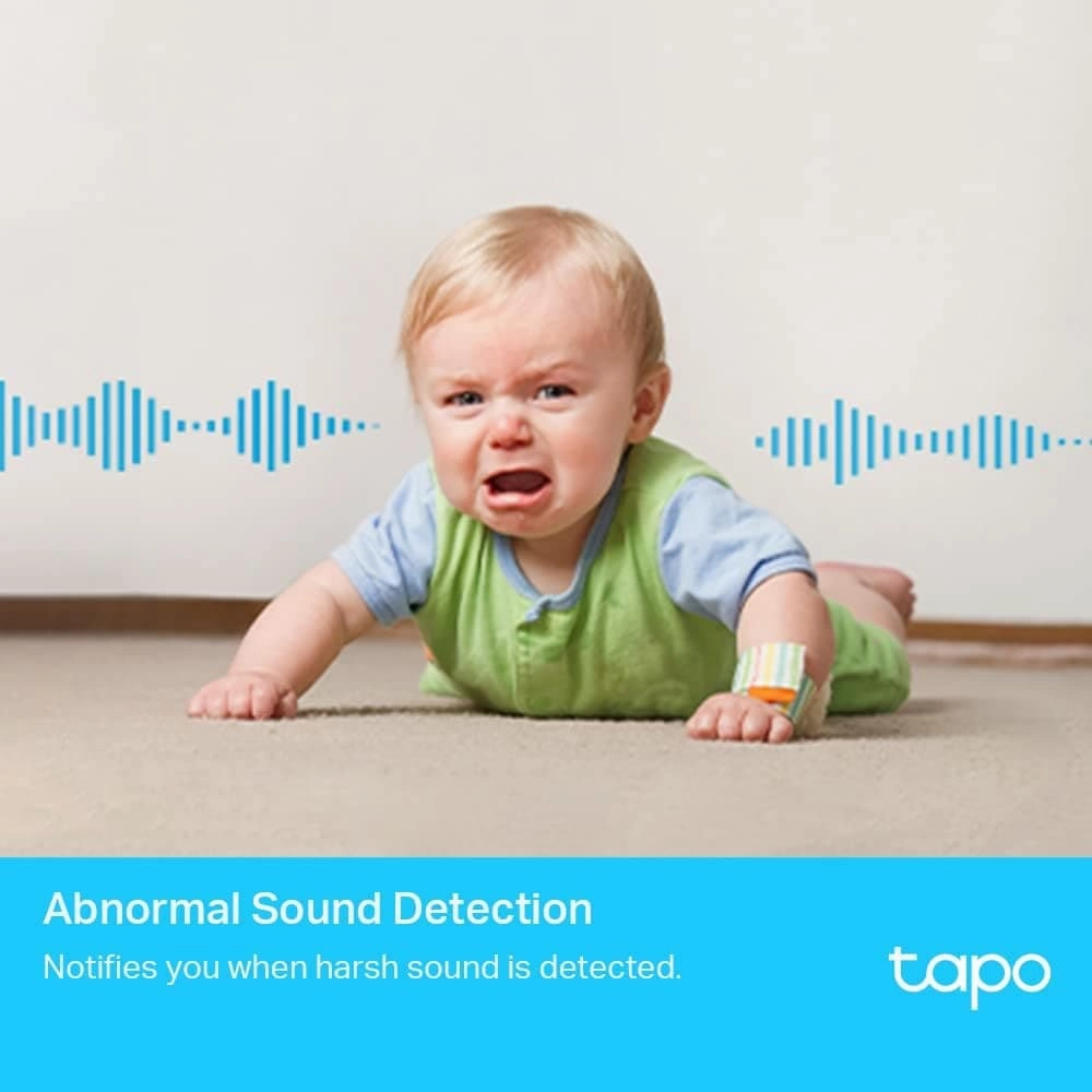 Tapo 2K QHD Pan/Tilt Security Camera, AI Detection, Privacy Protection, Starlight Sensor, 2-way Audio, 4MP, Night Vision, Cloud&SD Card Storage, Works with Alexa (Tapo C225)
