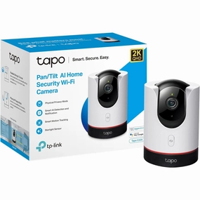 Tapo 2K QHD Pan/Tilt Security Camera, AI Detection, Privacy Protection, Starlight Sensor, 2-way Audio, 4MP, Night Vision, Cloud&SD Card Storage, Works with Alexa (Tapo C225) camera and photography, photography gear, professional camera kits
