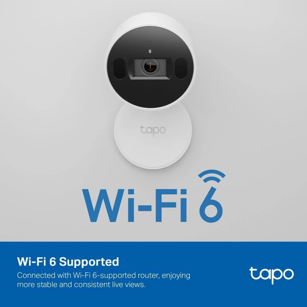Tapo C125 Smart Security Indoor Camera, 2K QHD, AI Detection, Privacy Shutter, Night Vision, 140?? FOV, Local/Cloud Storage