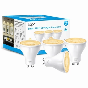 Tapo L610 Smart GU10 LED Bulbs (4-Pack), Warm Dimmable 1-100%, Wi-Fi Spotlight, Energy-Saving, Alexa & Google Compatible, No Hub Required phone accessories, mobile phone cases, best charging cable