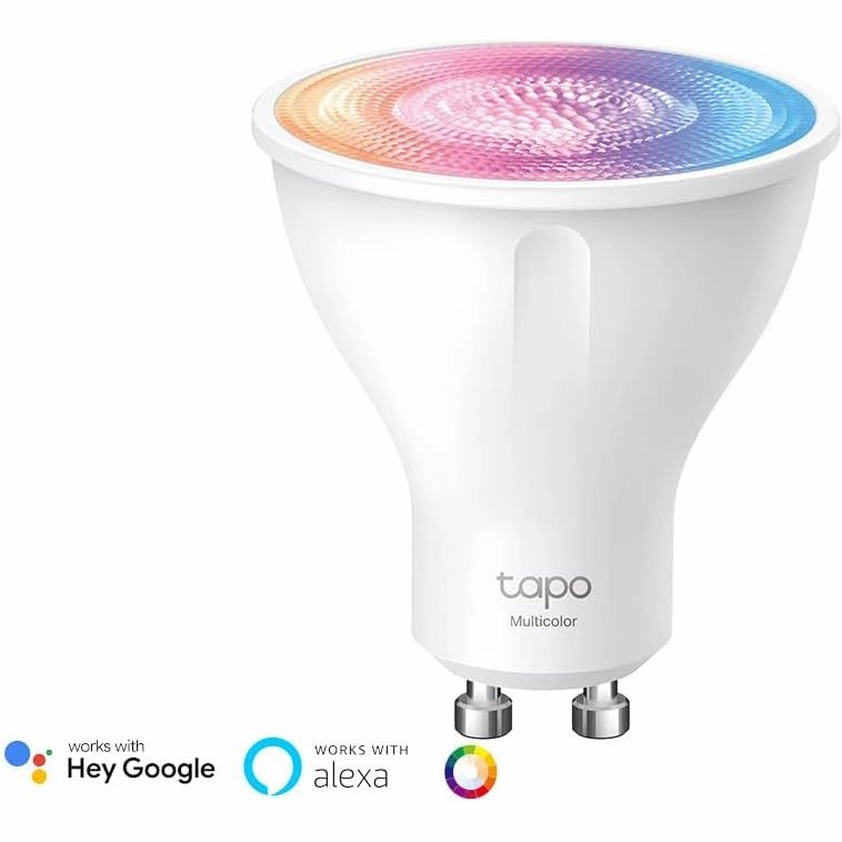 Tapo L630 GU10 Smart LED Bulbs (4-Pack) - Multicolour, Tunable White, Alexa & Google Compatible, Energy Saving