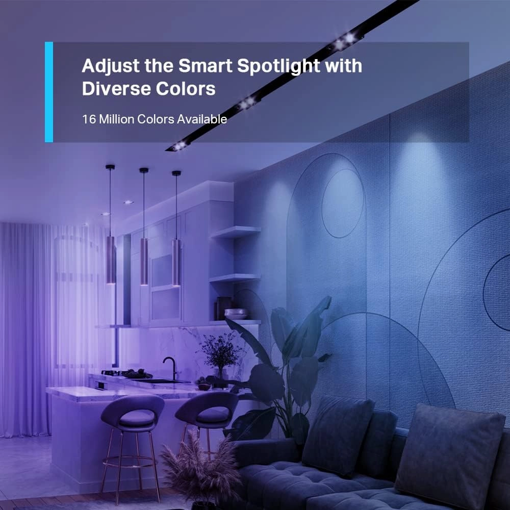 Tapo L630 GU10 Smart LED Bulbs (4-Pack) - Multicolour, Tunable White, Alexa & Google Compatible, Energy Saving