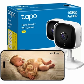 Tapo Mini Smart Security Camera (TC60)  Indoor CCTV with Alexa &amp; Google Home Compatibility digital cameras, buy mirrorless camera, compact cameras sale