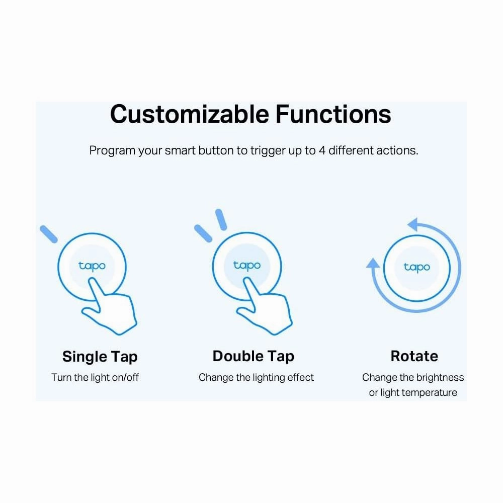 Tapo S200B Smart Button  Wireless Control for Tapo Smart Devices