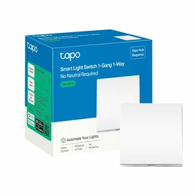 Tapo Smart Light Switch 1 Gang 1 Way  Voice Control, Away Mode, No Neutral Required, Battery Included, Works with Alexa & Google (Tapo S210) xbox console, buy xbox series x, xbox accessories online