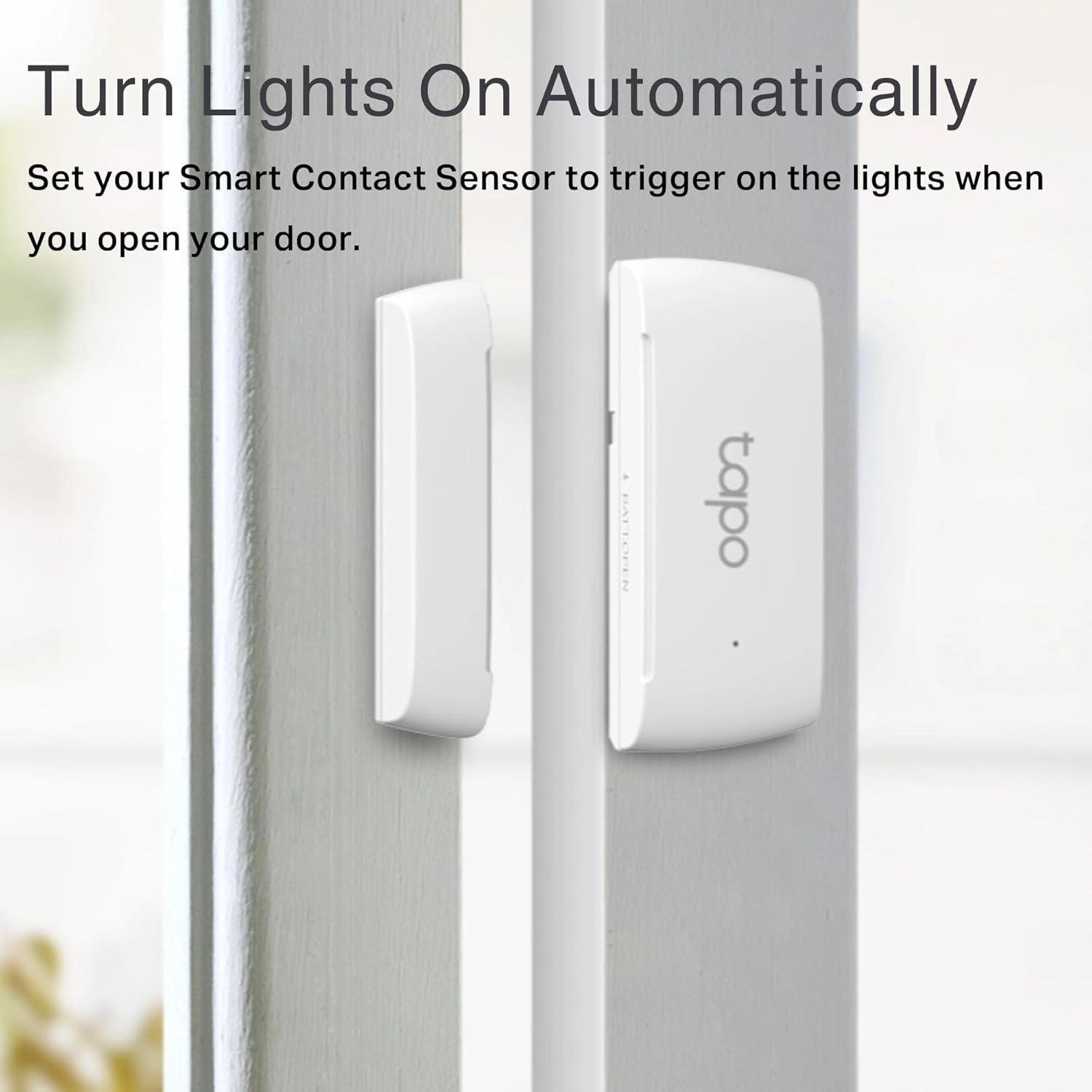 Tapo T110 Smart Door & Window Alarm Sensor  Real-Time Alerts, Smart Home Automation, Works with Alexa & Google Home