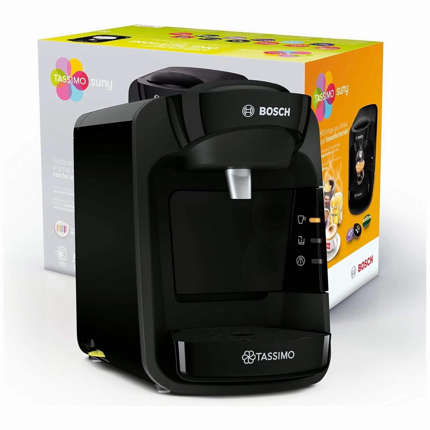 Tassimo by Bosch Suny TAS3102GB 'Special Edition' Coffee Machine | 1300W, 0.8L, Black