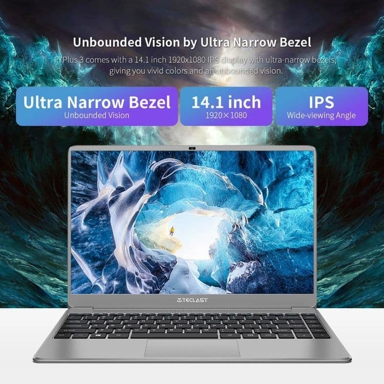 Teclast F7 Plus 3 14.1 inch, Intel N4120, 8GB RAM 256GB SSD - Silver
