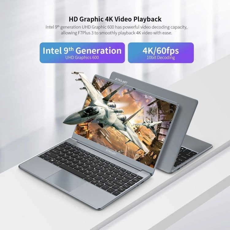 Teclast F7 Plus 3 14.1 inch, Intel N4120, 8GB RAM 256GB SSD - Silver