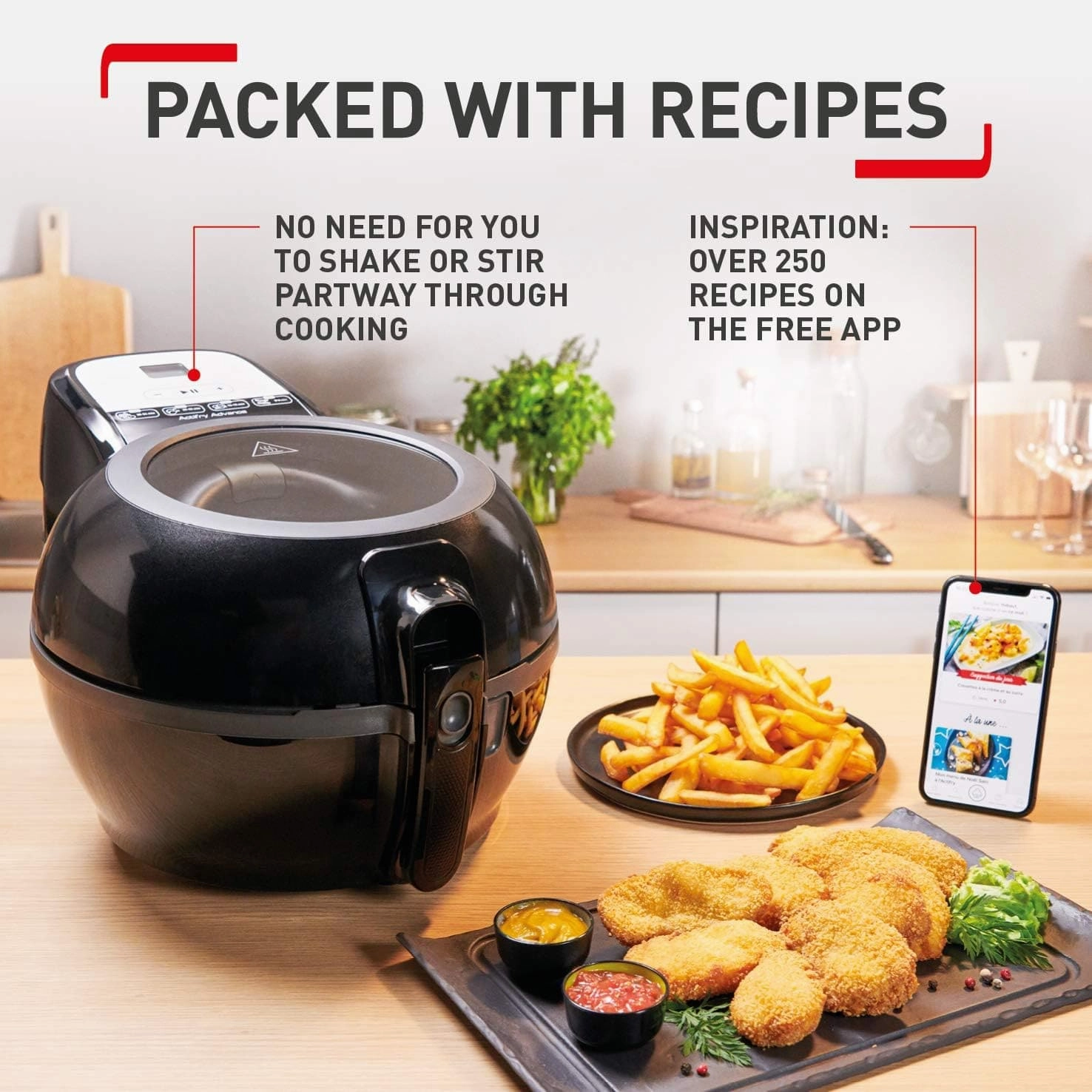 Tefal Actifry Advance Health Air Fryer - Black
