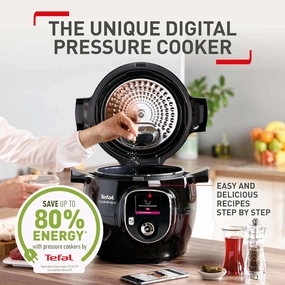 Tefal Cook4Me  [CY851840] One-Pot Digital Pressure Cooker - 6 Litre [Black and Stainless Steel] phone accessories, mobile phone cases, best charging cable