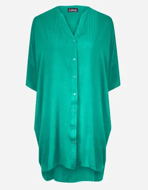The Core Beach Shirt - Palm Green