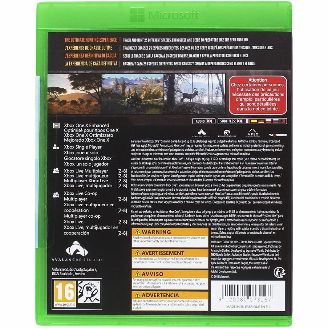 The Hunter: Call Of The Wild - 2019 Edition for Xbox One