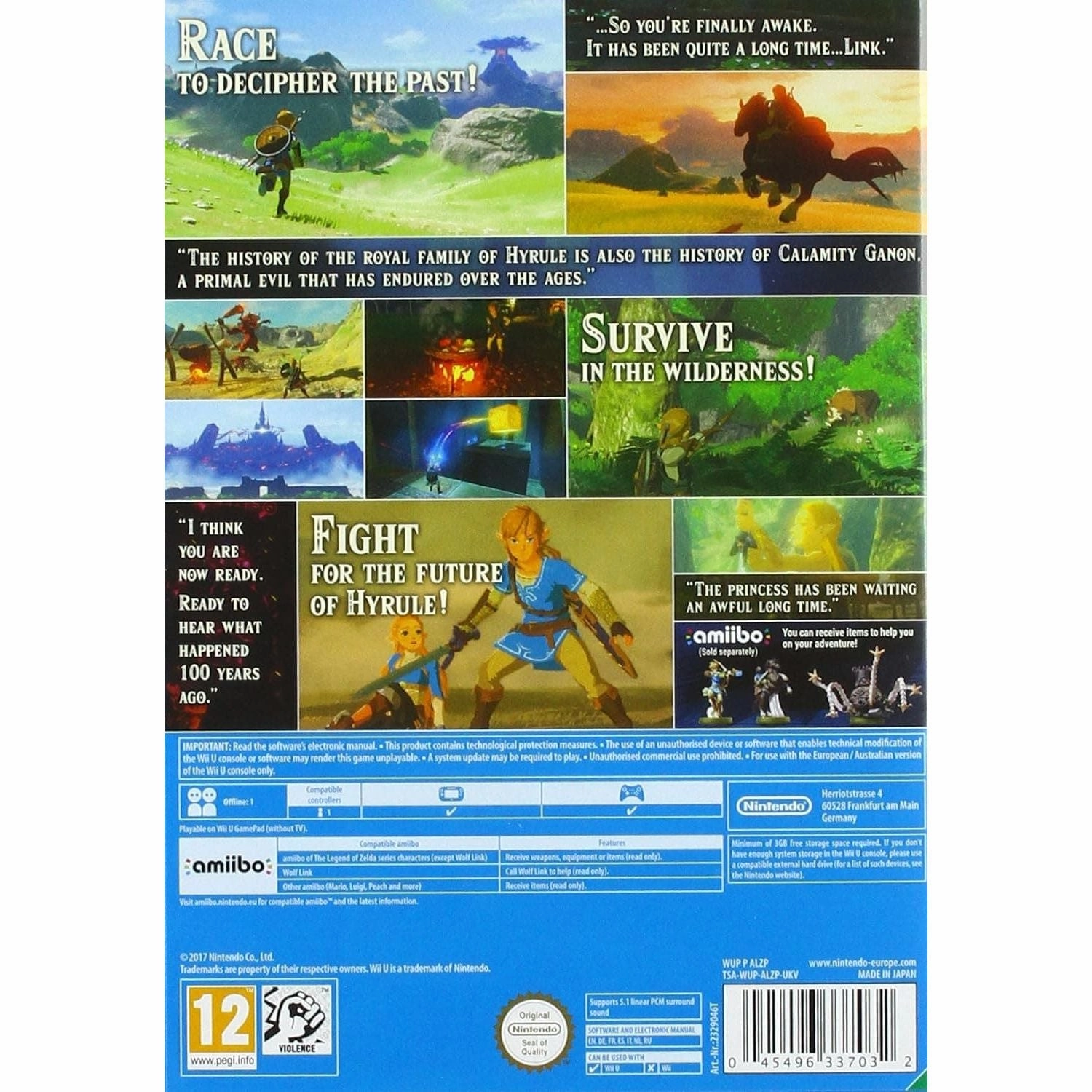 The Legend of Zelda: Breath of the Wild (Nintendo Wii U)