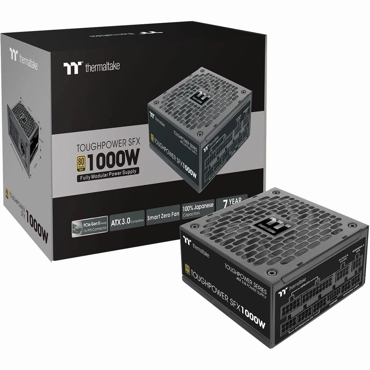 Thermaltake Toughpower SFX 1000W PSU - EU Model PS-STP-1000FNFAGE-1 computing devices, pc accessories, cheap computer online