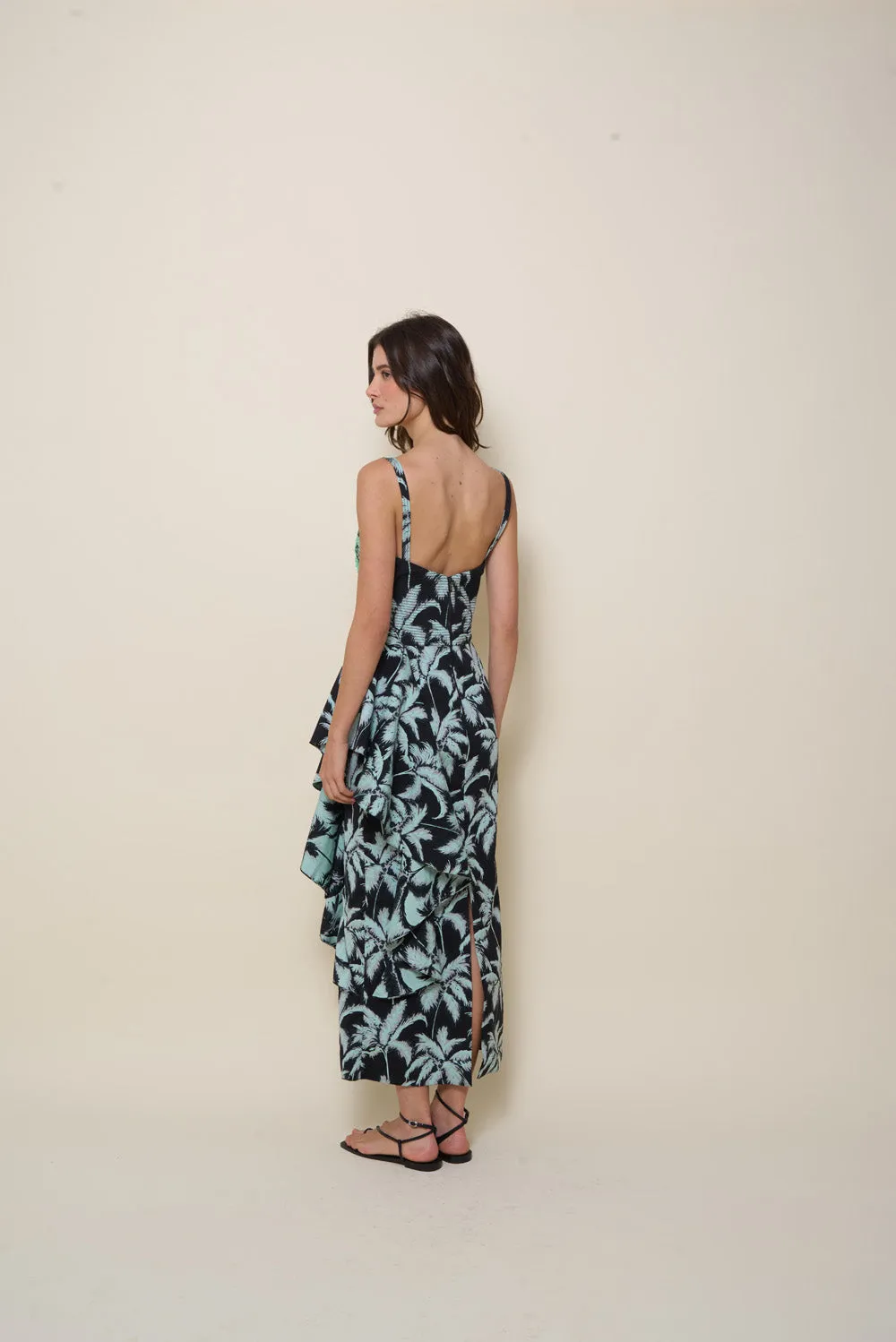 Threaded Palms Dress
