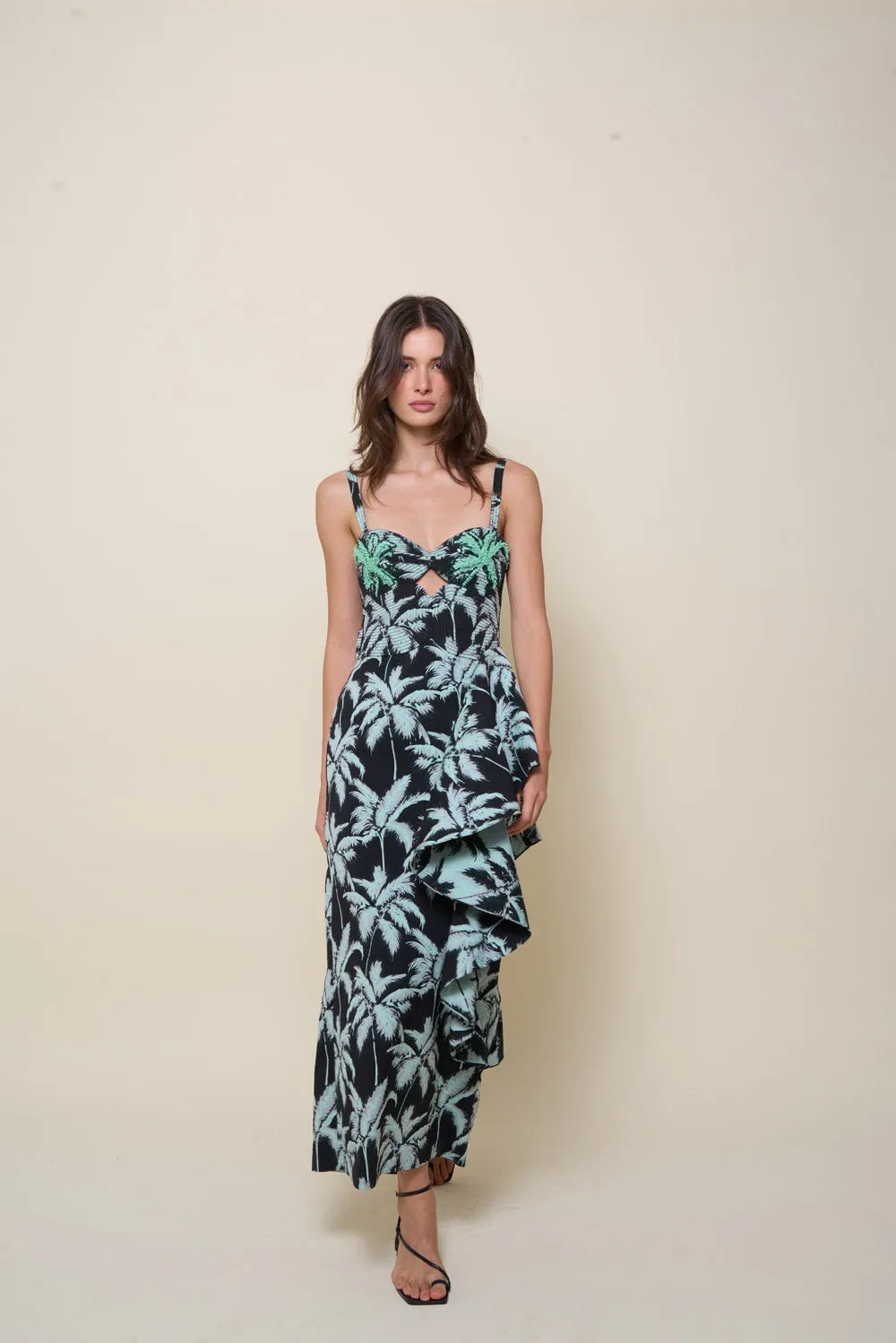 Threaded Palms Dress