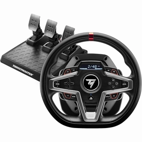 Thrustmaster T248 Racing Wheel & Pedal Set with Force Feedback for PS5, PS4, & PC nintendo switch,game console accessories,wireless controllers,gaming system