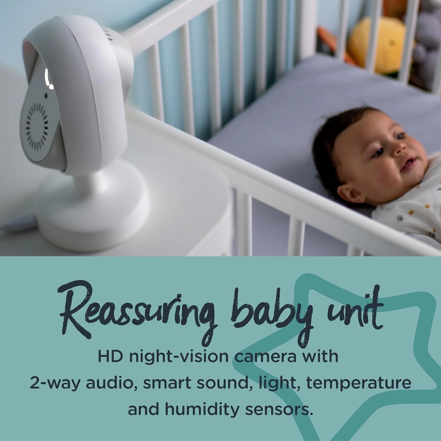 Tommee Tippee Dreamsense App-Enabled Smart Baby Monitor