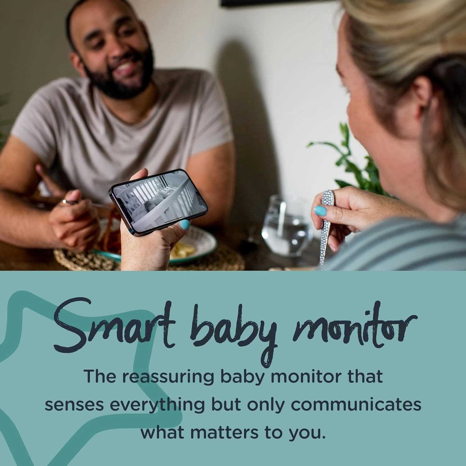 Tommee Tippee Dreamsense App-Enabled Smart Baby Monitor