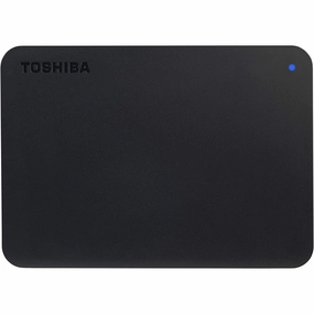 Toshiba 1TB Canvio Basics Portable External Hard Drive,USB 3.0 Gen 1, Black (HDTB410EK3AA) computer accessories, buy computer parts, usb c hub for laptop