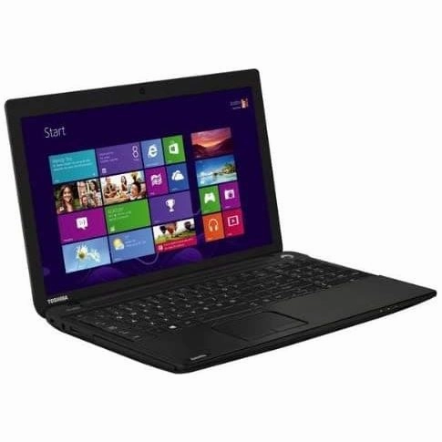 Toshiba Satellite C50-A-1CK Intel Celeron CPU 1005M@1.90GHz, 4GB DDR3 RAM, 750GB HDD - Black