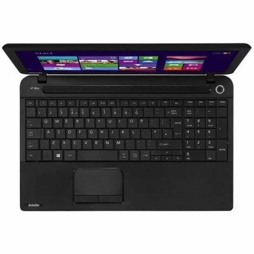 Toshiba Satellite C50-A-1CK Intel Celeron CPU 1005M@1.90GHz, 4GB DDR3 RAM, 750GB HDD - Black