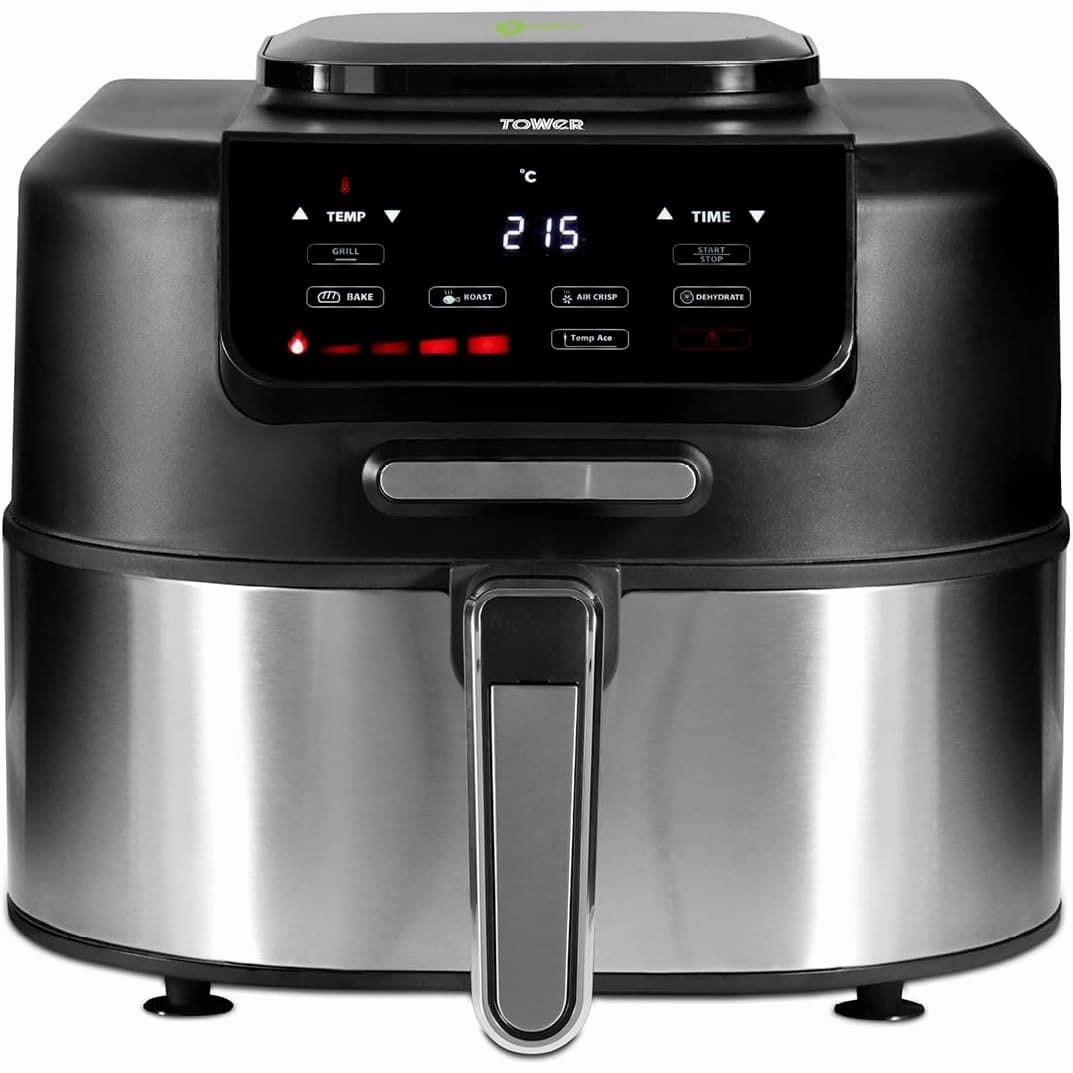Tower T17131 Vortx 5 in 1 Air Fryer and Grill with Crisper, 5.6L, 1700W, Black phone accessories, mobile phone cases, best charging cable