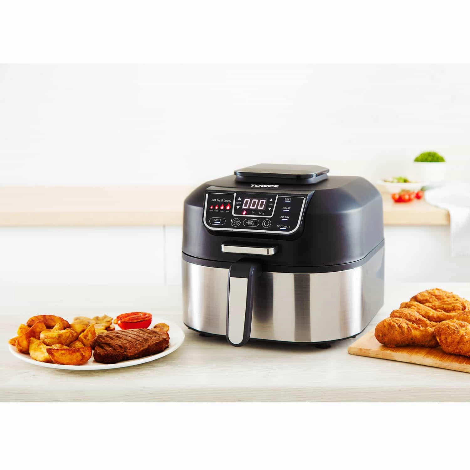 Tower Vortx 5 in 1 Air Fryer with Smokeless Grill 4.5L