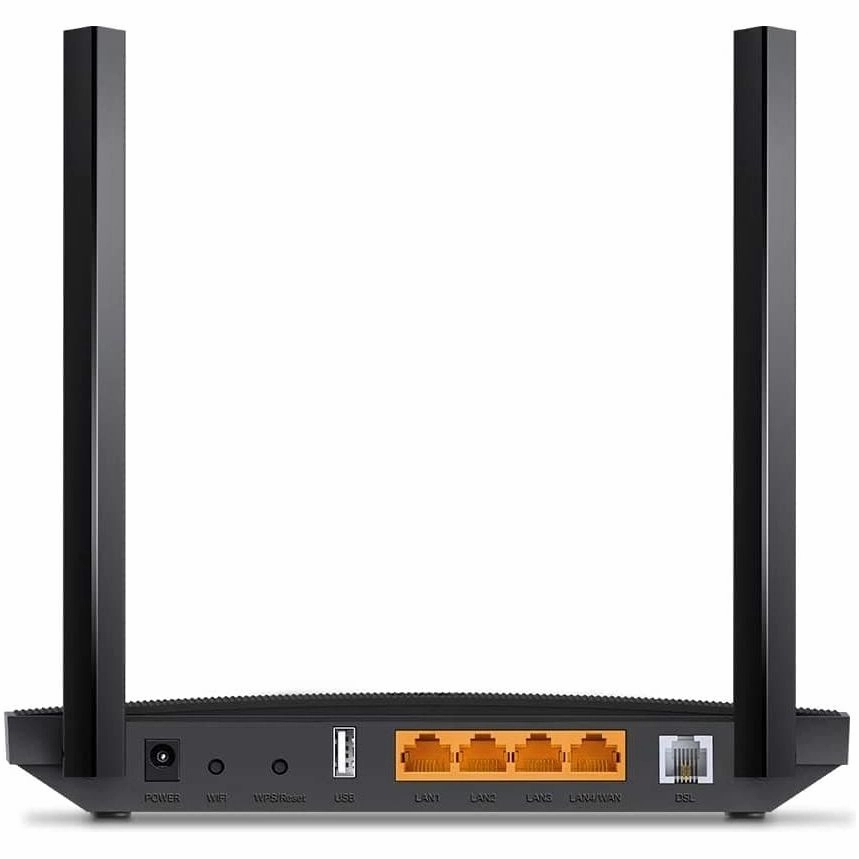 TP-Link AC1200 Wireless MU-MIMO VDSL/ADSL Modem Router, Dual-Band, Wi-Fi Speed Up To 1.2 Gbps, OneMeshTM, Versatile Connectivity, 4 x Gigabit Ports  1x 2.0 USB Port, Easy setup (Archer VR400)