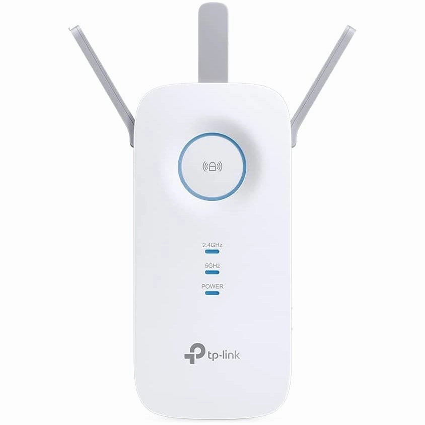 TP-Link AC1750 Universal Dual Band Range Extender, Broadband/Wi-Fi Extender, Wi-Fi Booster/Hotspot with 1 Gigabit Port and 3 External Antennas, Built-in Access Point Mode, UK Plug (RE450), White computing devices, pc accessories, cheap computer online