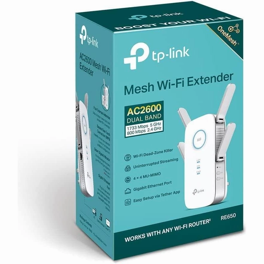 TP-Link AC2600 Wi-Fi Range Extender - RE650
