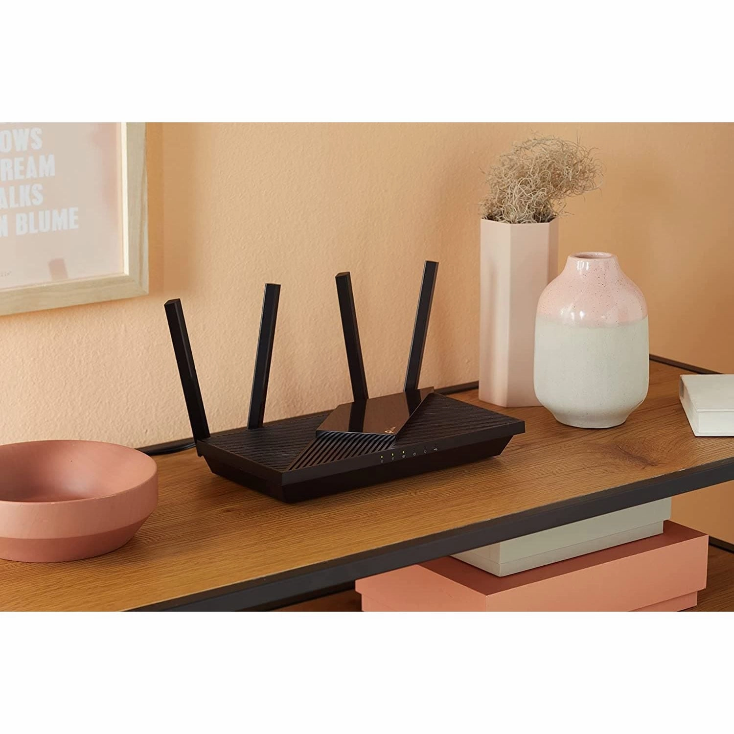 TP-Link Archer AX55 AX3000Mbps WiFi 6 Router, WiFi Router, Gigabit Ports, Internet Booster, WiFi Booster, Ultra-Low Latency, 160MHZ Bandwidth