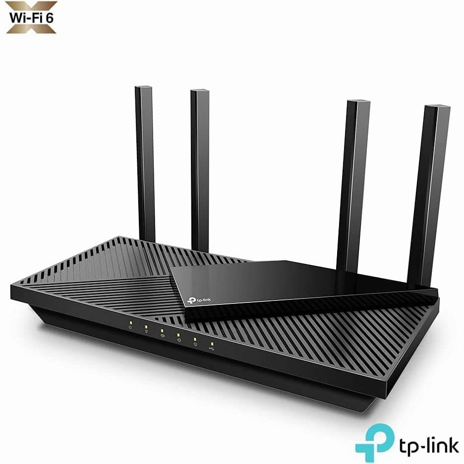 TP-Link Archer AX55 AX3000Mbps WiFi 6 Router, WiFi Router, Gigabit Ports, Internet Booster, WiFi Booster, Ultra-Low Latency, 160MHZ Bandwidth