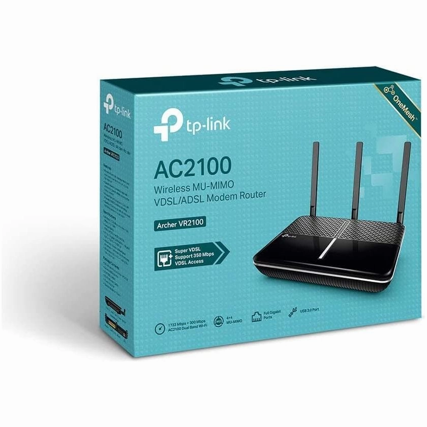 TP-Link Archer VR2100 AC2100 Wireless MU-MIMO VDSL/ADSL Modem Router