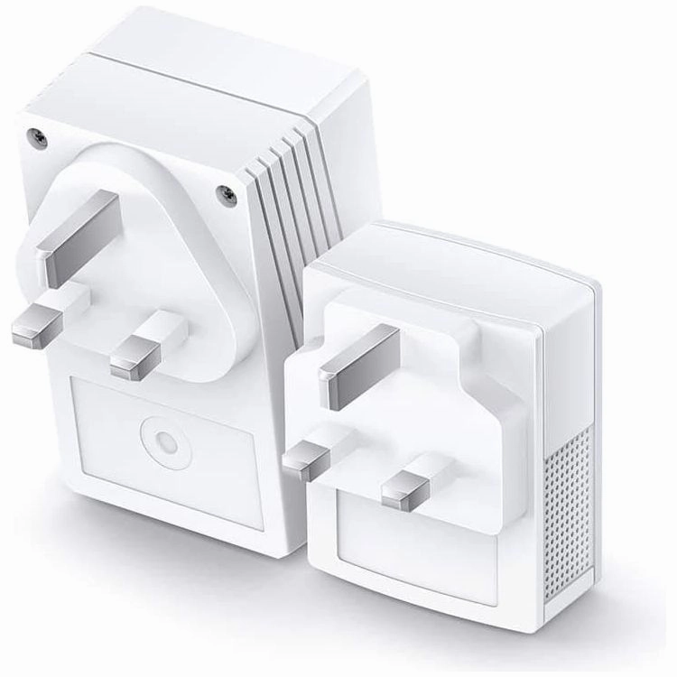 TP-Link AV600 Powerline Adapter Wi-Fi Kit, Wi-Fi Booster/Hotspot/ Extender, Wi-Fi Speed up to 300Mbps, 2 1 Ports| N300 Mbps AV600 Mbps plug and play (TL-WPA4220 KIT)