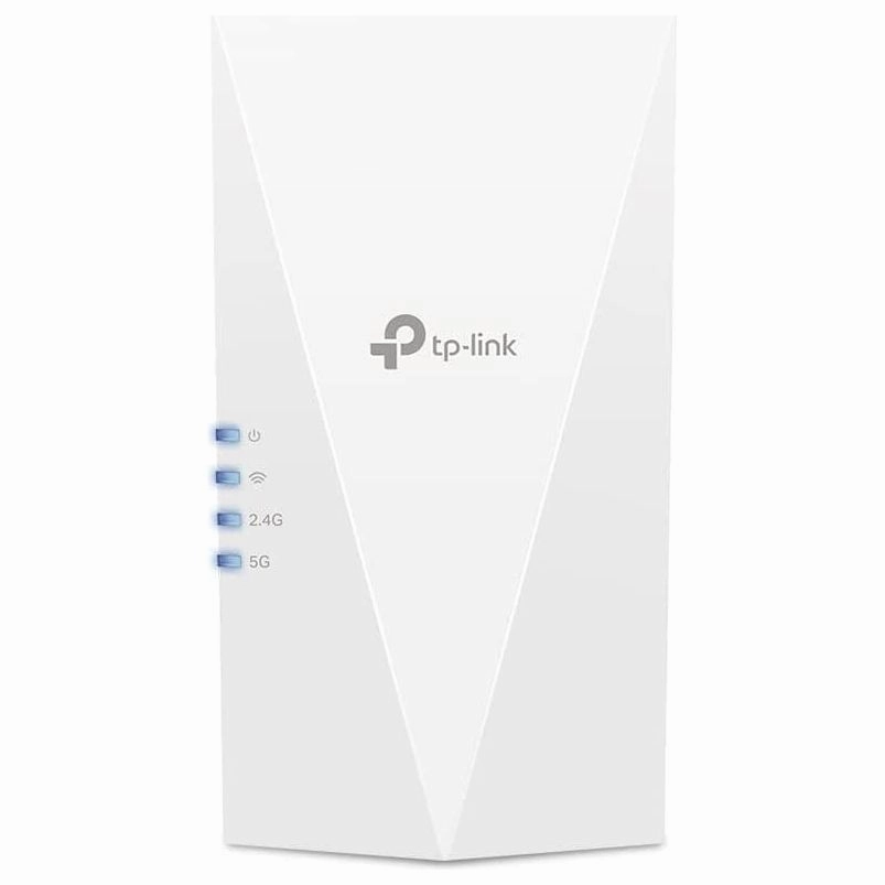 TP-Link AX1800 Dual Band Wi-Fi 6 Range Extender, Broadband/Wi-Fi Extender, Wi-Fi Booster/Hotspot with 1 Gigabit Port, Built-In Access Point Mode, Easy Setup, UK Plug (RE600X) computing devices, pc accessories, cheap computer online