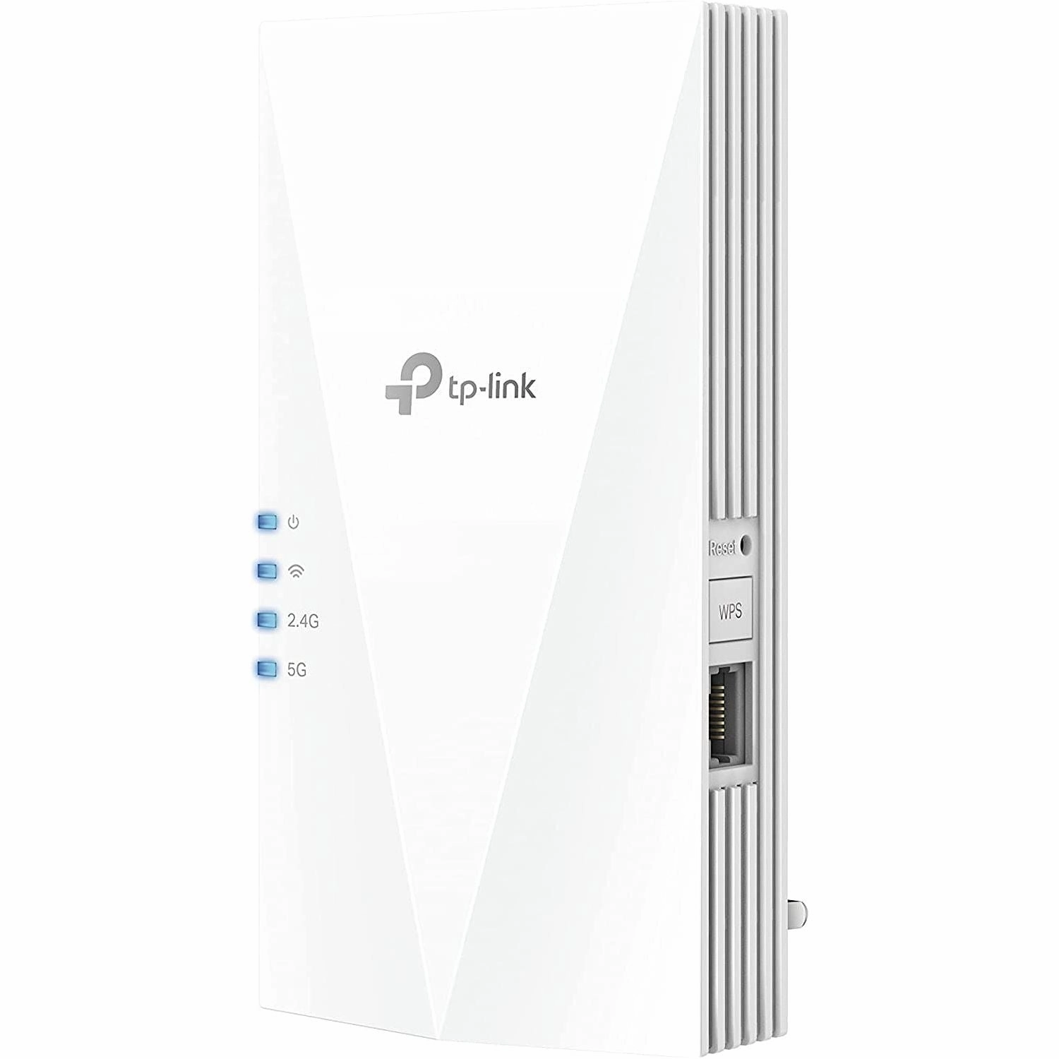 TP-Link AX1800 Dual Band Wi-Fi 6 Range Extender, Broadband/Wi-Fi Extender, Wi-Fi Booster/Hotspot with 1 Gigabit Port, Built-In Access Point Mode, Easy Setup, UK Plug (RE600X)