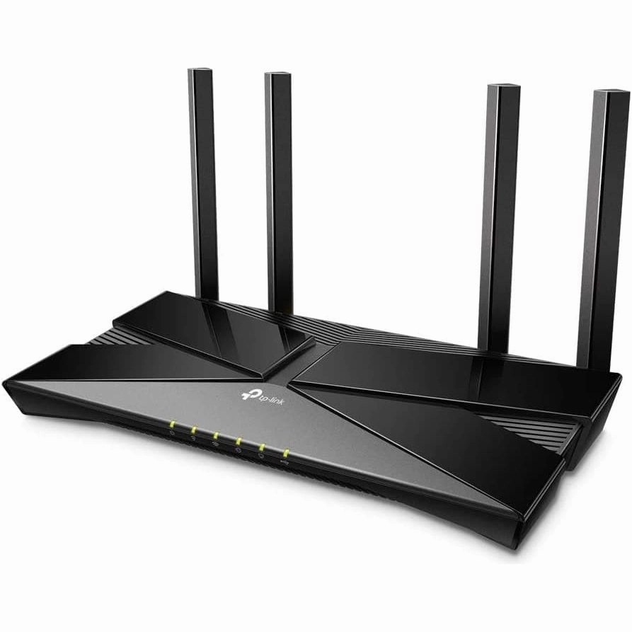 TP-Link AX1800 Wi-Fi 6 Gigabit Dual Band Wireless Router, Wi-Fi Speed up to 1.8 Gbps, 8 Gigabit LAN Ports 1 USB 2.0 Port, Quad-Core Processing, Ideal for Gaming Xbox/PS4/Steam & 4K (Archer AX20)