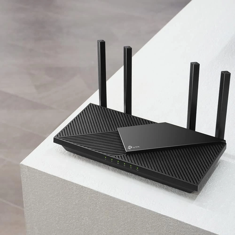 TP-Link AX3000 Multi-Gigabit Wi-Fi 6 Router with 2.5G Port, Dual-Band, OneMesh? /VPN Supported, USB 3.0 Port, Qualcomm CPU, Ideal for Gaming Xbox/PS4/8K Steam, TP-Link HomeShield (Archer AX55 Pro)