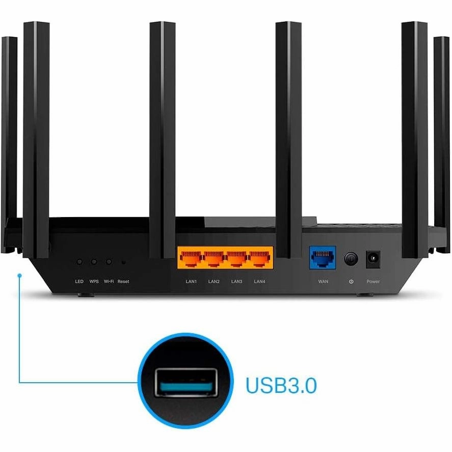 TP-Link AX5400 Dual-Band Gigabit Wi-Fi 6 Router, WiFi Speed up to 5400 Mbps, 4Gbps LAN Ports, Connect 200  Devices, Ideal for Gaming Xbox/PS4/Steam&4K/8K, with OneMesh?and HomeShield (Archer AX73)