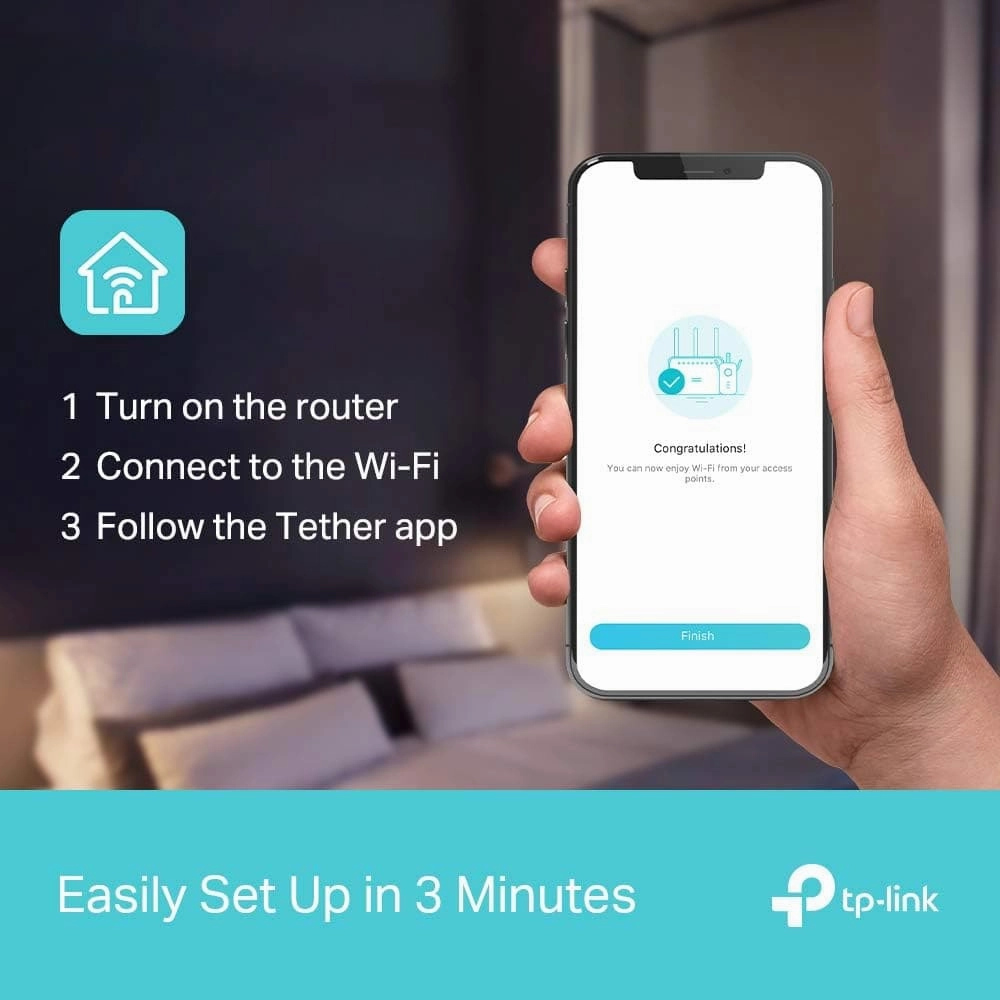TP-Link AX5400 Dual-Band Gigabit Wi-Fi 6 Router, WiFi Speed up to 5400 Mbps, 4Gbps LAN Ports, Connect 200  Devices, Ideal for Gaming Xbox/PS4/Steam&4K/8K, with OneMesh?and HomeShield (Archer AX73)