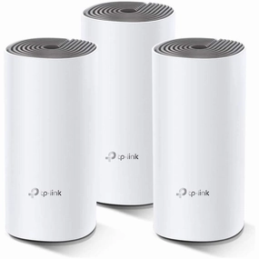 TP-Link Deco E4 Whole Home Mesh Wi-Fi System, Seamless and Speedy (AC1200) for Large Home, Work with Amazon Echo/Alexa, Router and WiFi Booster Replacement, Parent Control, Pack of 3 desktop computers, gaming desktop pc, all in one desktop deals