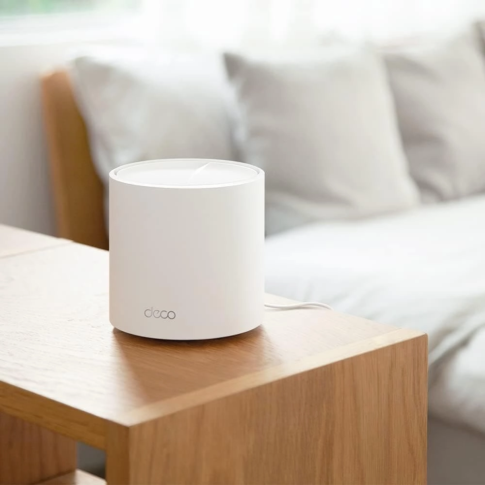 TP-Link Deco X50(3-pack) AX3000Mbps Mesh WiFi 6 System, AI-Driven, Coverage up to 6500ft2, Seamless Roaming WiFi Mesh System, Gaming & 4K, Easy Setup, Alexa & Google Home, TP-Link HomeShield