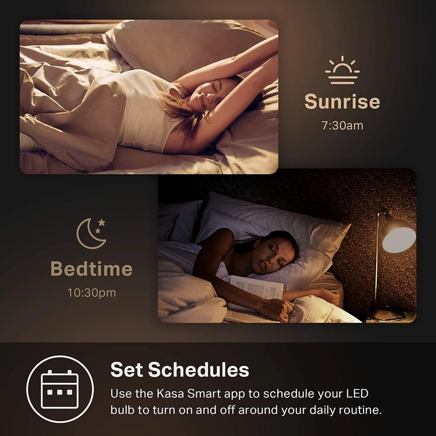 TP-LINK Kasa LB130 Smart Bulb - WiFi, Color-Changing, Dimmable, E27/B22, 11W, Works with Alexa & Google Home, No Hub Required, Energy Class A 