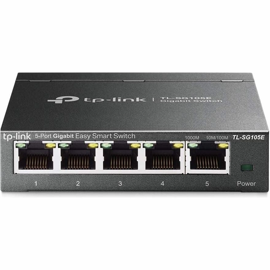 TP-Link Managed Network Switch 5-Port Gigabit, Support QoS VLAN IGMP Snooping, Network Monitoring through Web Interface, 2.82 W desktop computers, gaming desktop pc, all in one desktop deals
