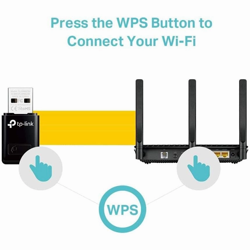 TP-Link N300 Wi-Fi USB Adapter - TL-WN823N 300 Mbps