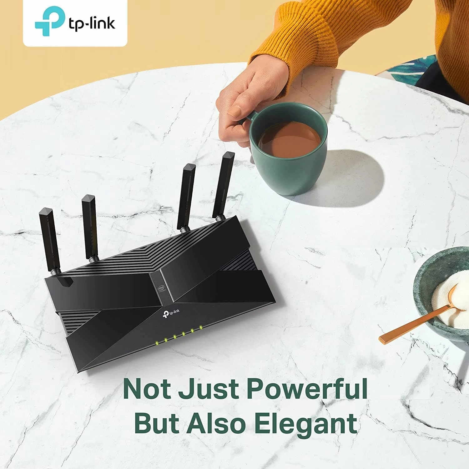 TP-Link Next-Gen Wi-Fi 6 AX3000 Mbps Gigabit Dual Band Wireless Router, OneMesh? Supported, Dual-Core CPU, TP-Link HomeShield, Ideal for Gaming Xbox/PS4/Steam, Compatible with Alexa (Archer AX53)
